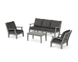 Wovendale 4-Piece Deep Seating Set with Sofa