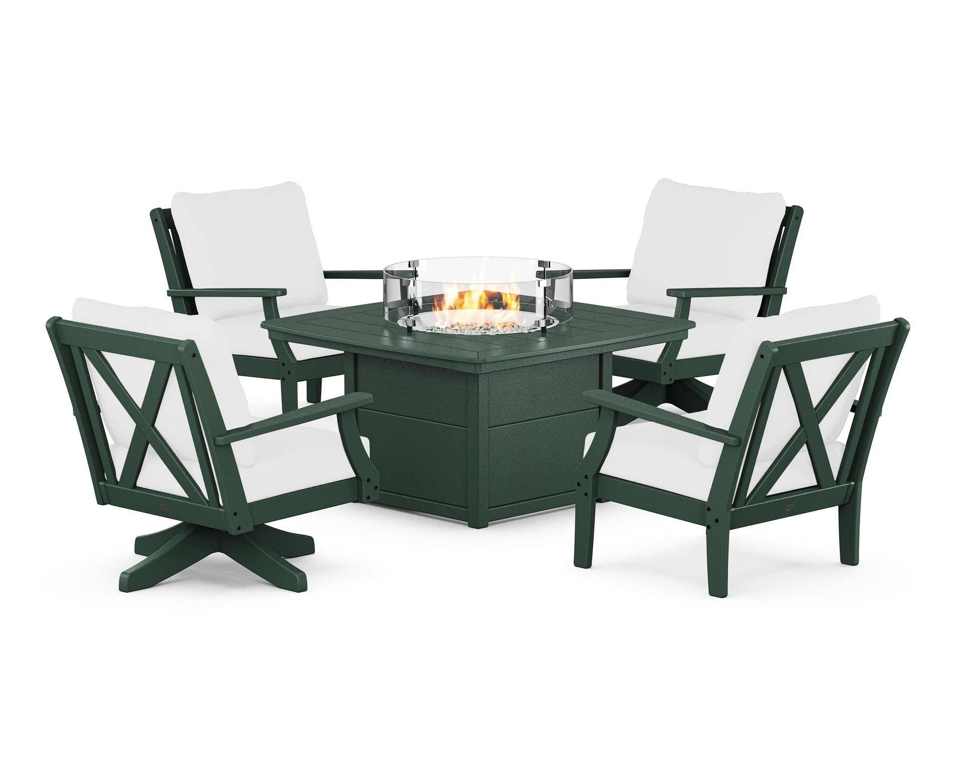 Braxton 5-Piece Deep Seating Set with Fire Table
