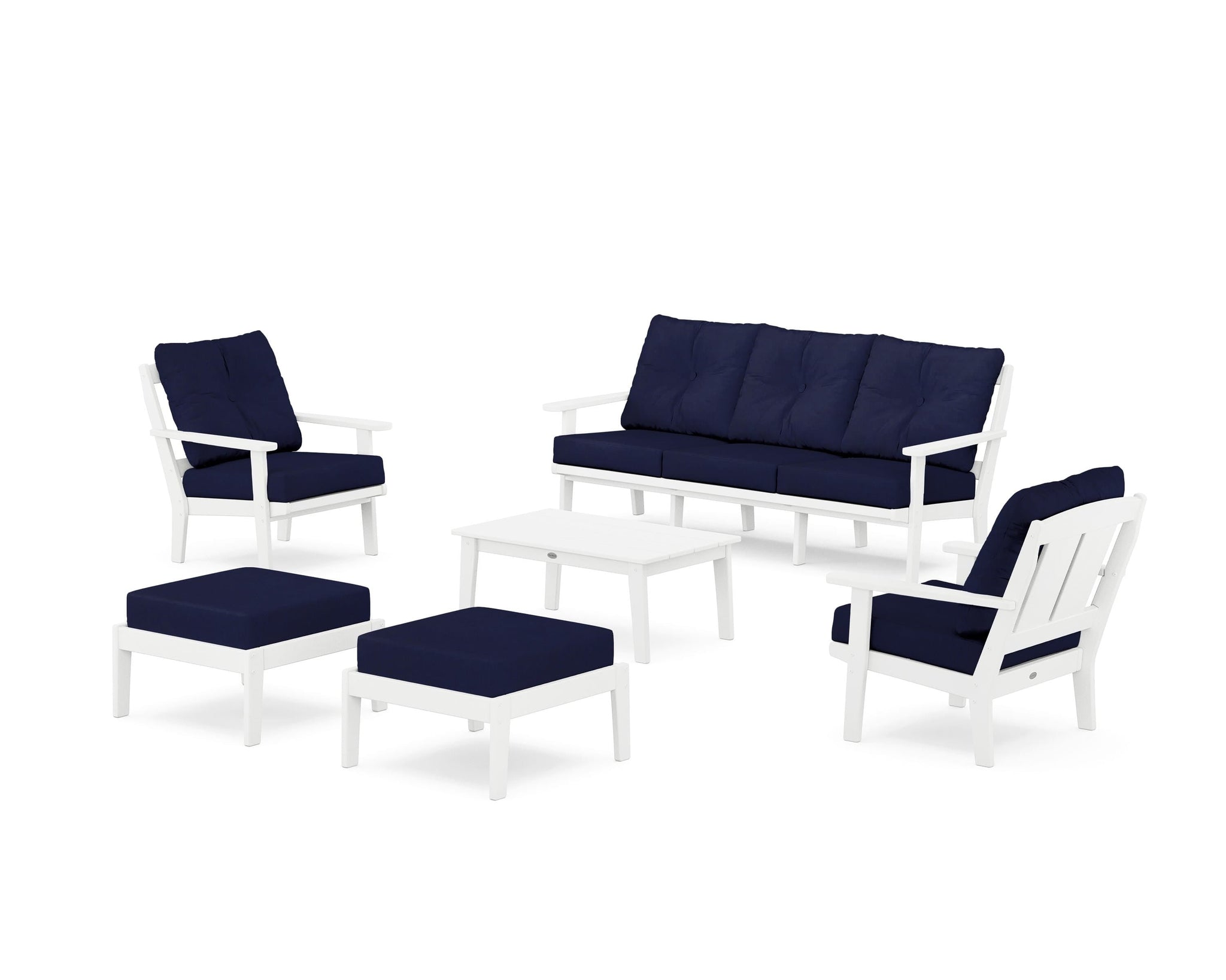 Mission 6-Piece Lounge Sofa Set