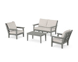 Chippendale 4-Piece Deep Seating Set with Loveseat