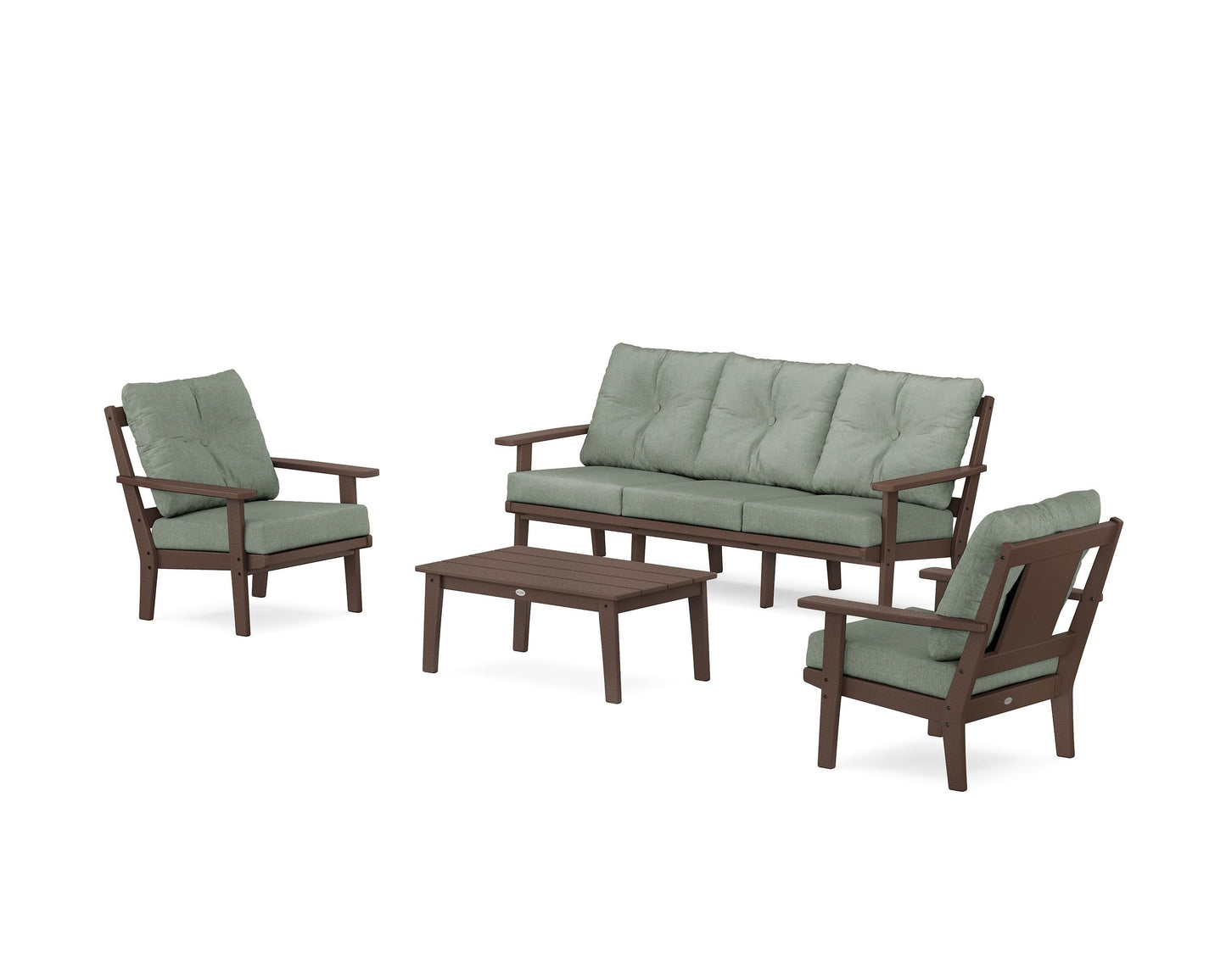 Prairie 4-Piece Deep Seating Set with Sofa