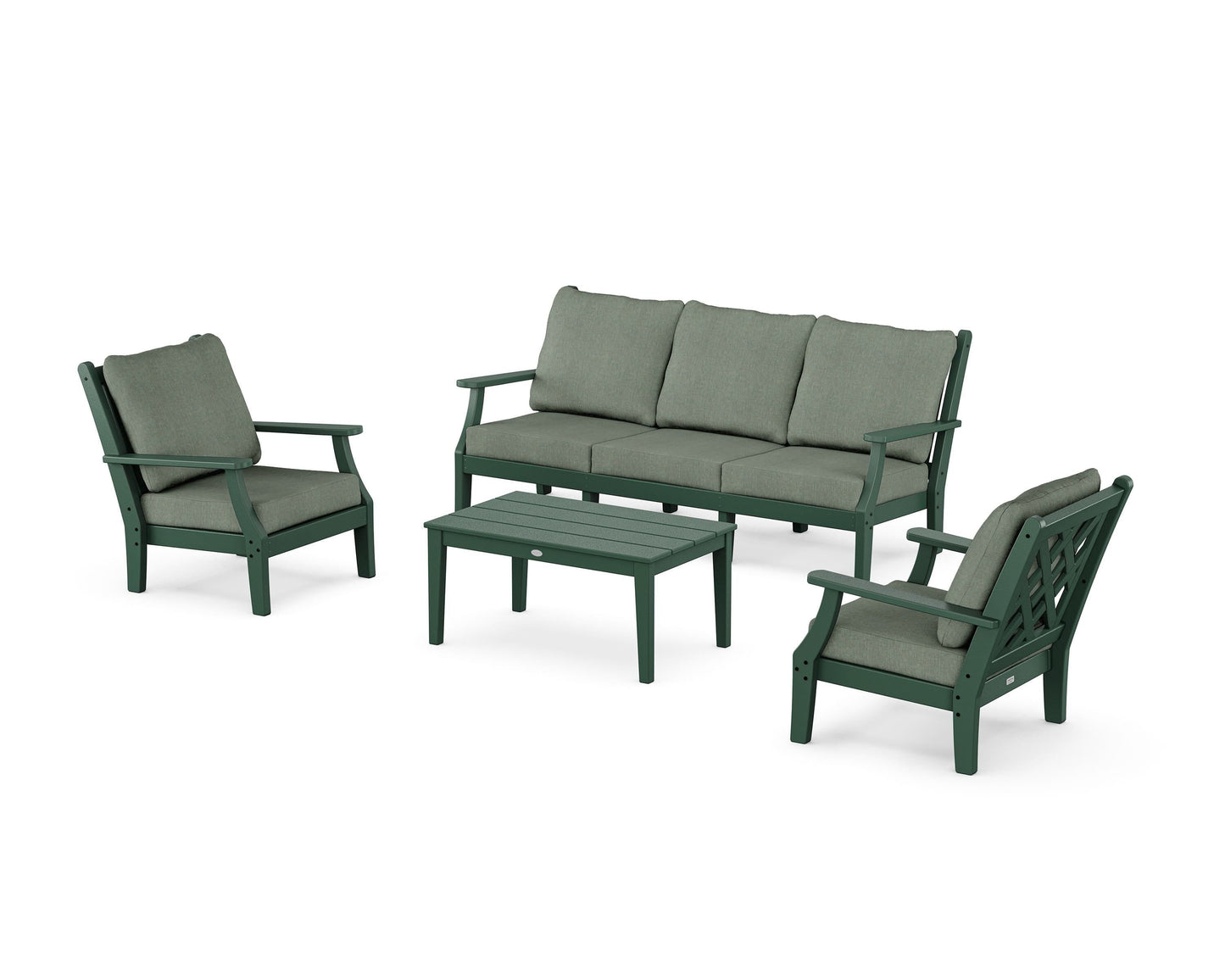 Wovendale 4-Piece Deep Seating Set with Sofa