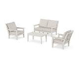 Chippendale 4-Piece Deep Seating Set with Loveseat