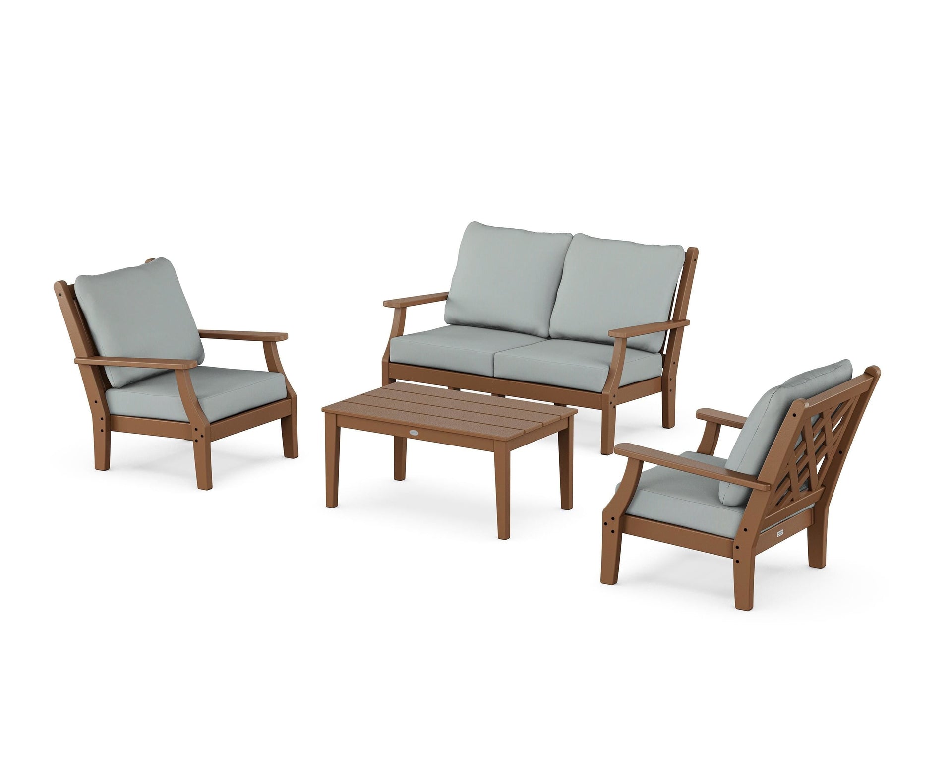 Wovendale 4-Piece Deep Seating Set with Loveseat