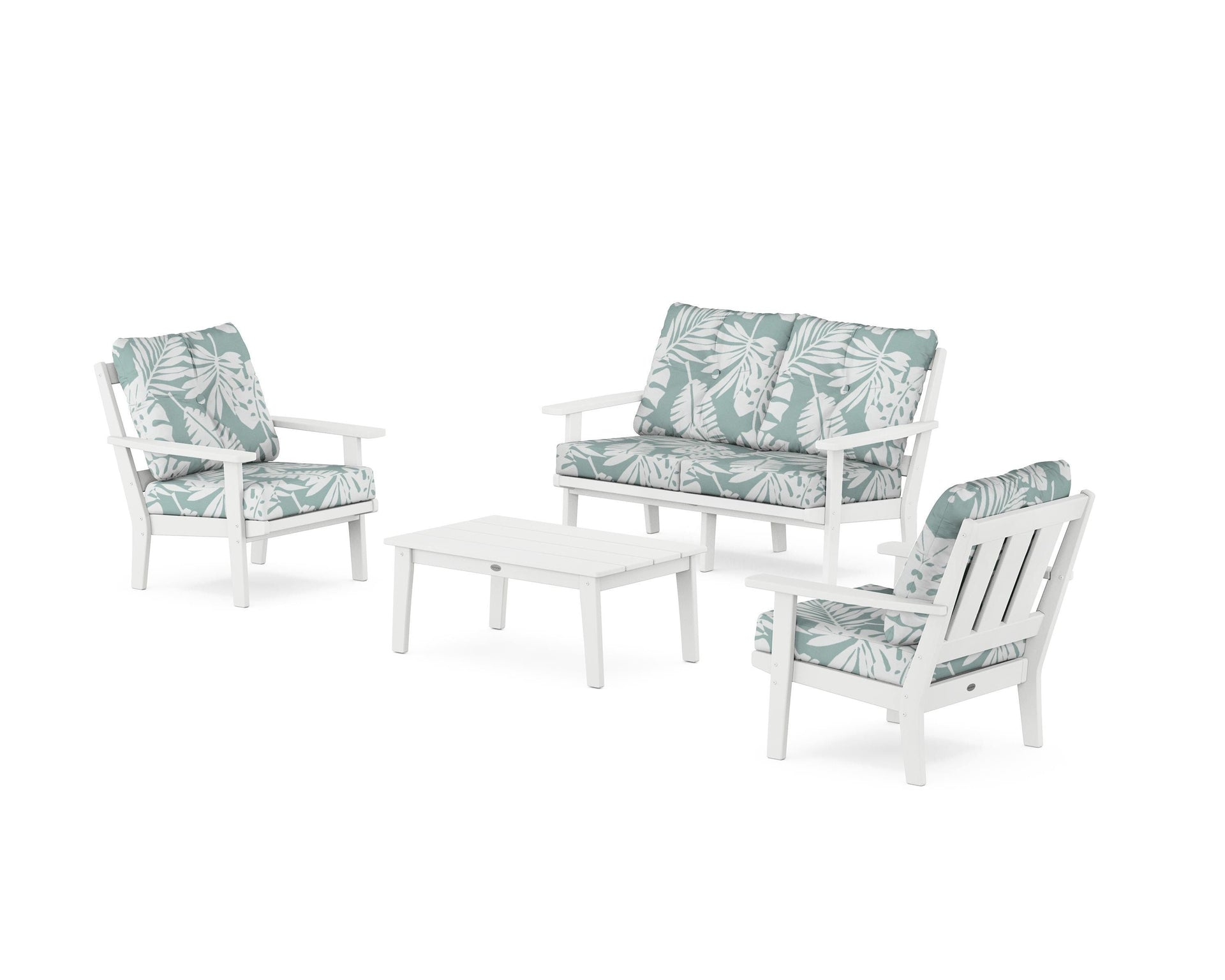 Oxford 4-Piece Deep Seating Set with Loveseat
