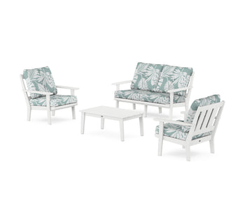 Oxford 4-Piece Deep Seating Set with Loveseat