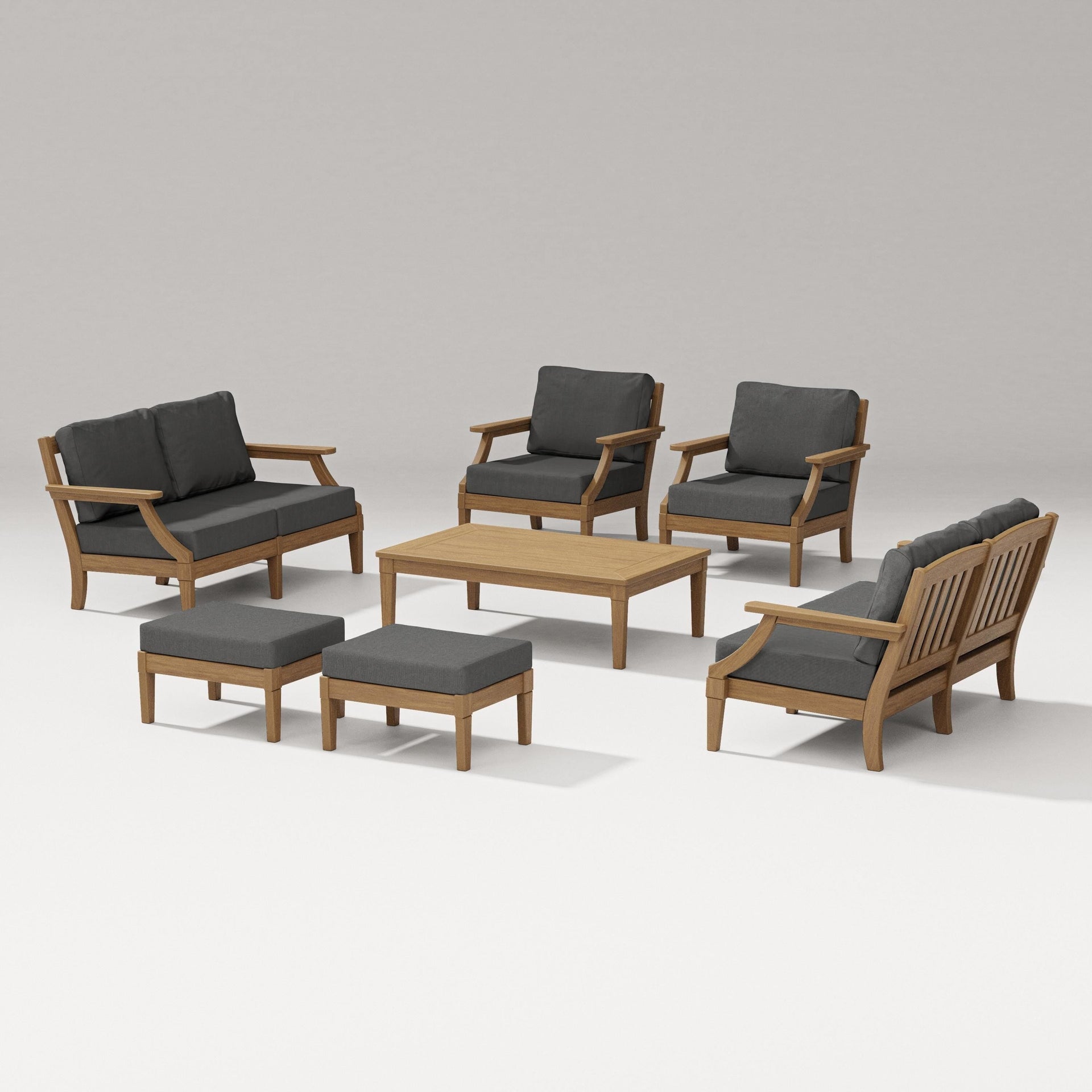Estate 7-Piece Lounge Loveseat Set