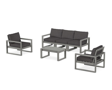 EDGE Sectional 4-Piece Deep Seating Set with Sofa
