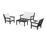 Chippendale 4-Piece Deep Seating Set with Loveseat