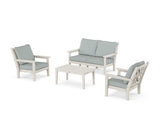 Chippendale 4-Piece Deep Seating Set with Loveseat