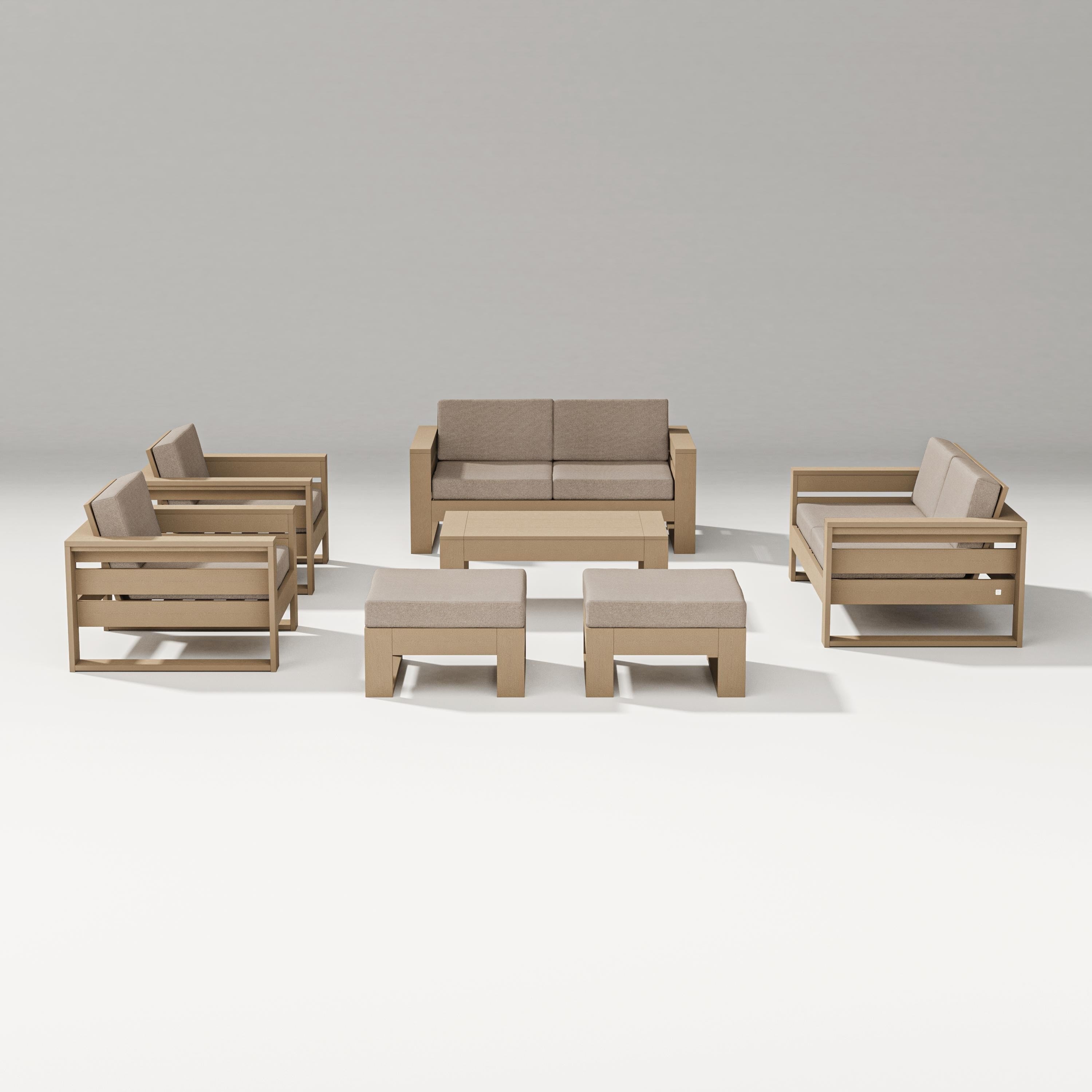 Latitude 7-Piece Lounge Loveseat Set