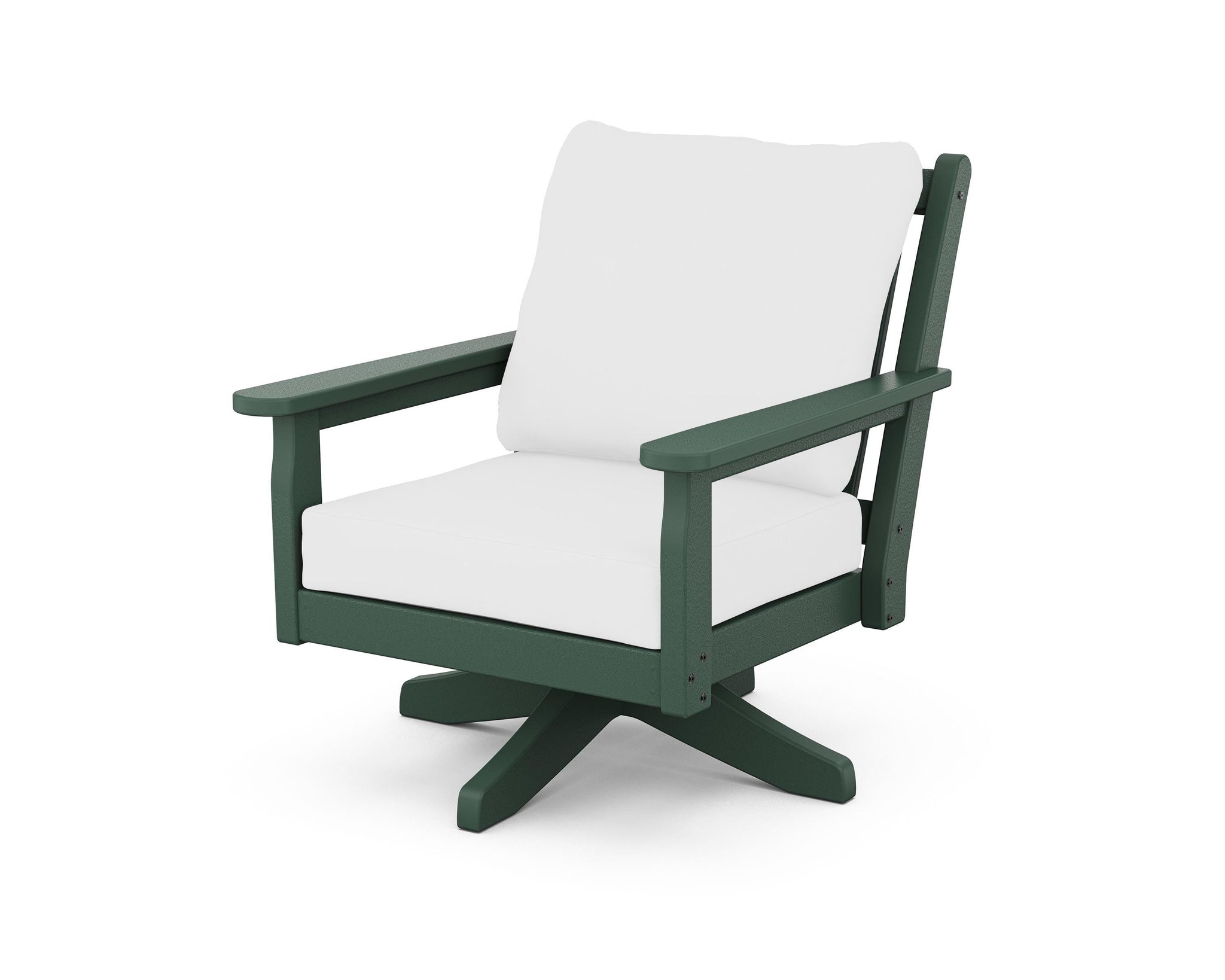 Chippendale Deep Seating Swivel Chair