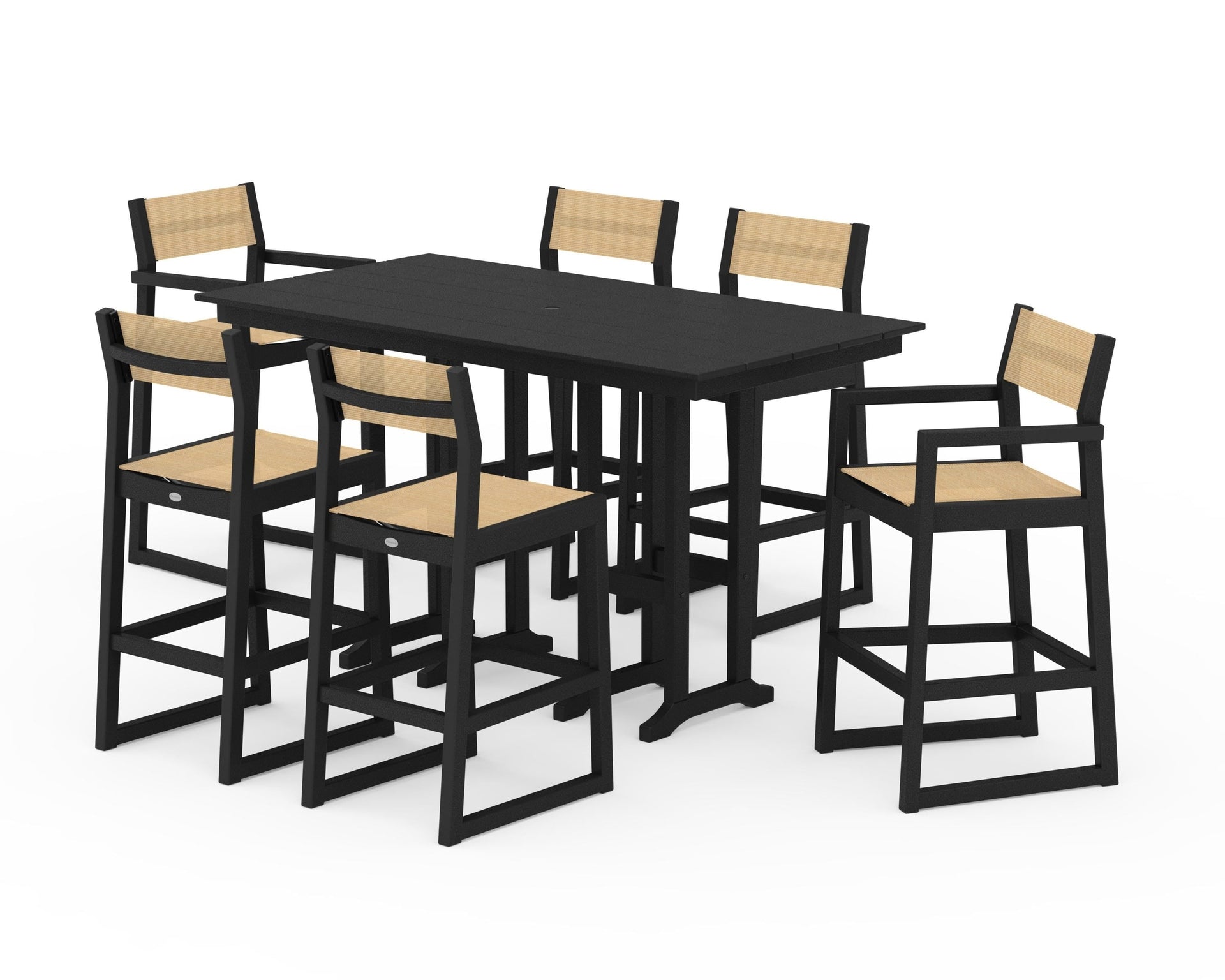 EDGE Sling 7-Piece Farmhouse Bar Set