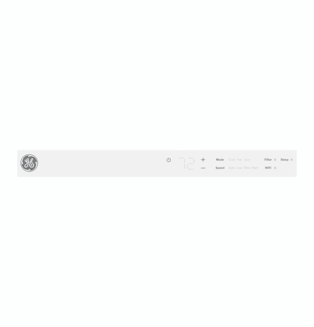 GE® 12,000 BTU Smart Electronic Window Air Conditioner for Large Rooms up to 550 sq. ft.