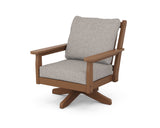 Chippendale Deep Seating Swivel Chair