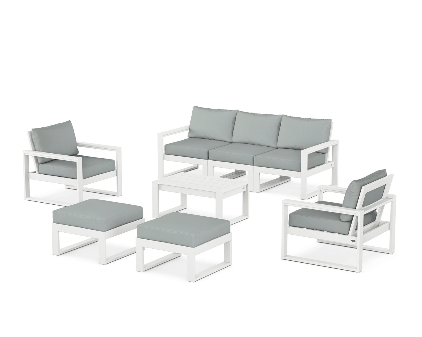 EDGE Sectional 8-Piece Lounge Sofa Set