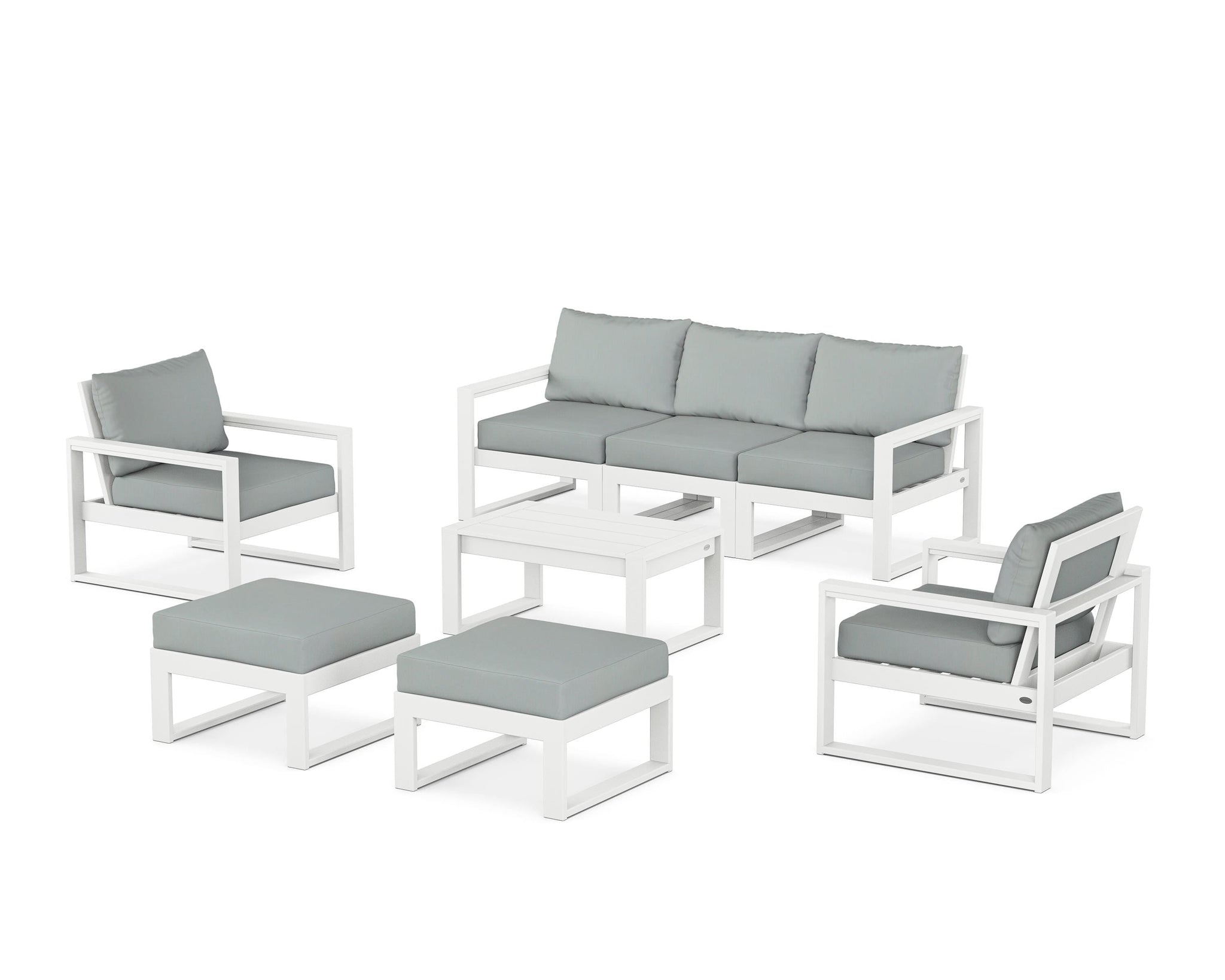 EDGE Sectional 8-Piece Lounge Sofa Set
