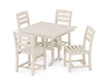 La Casa Café Side Chair 5-Piece Farmhouse Dining Set
