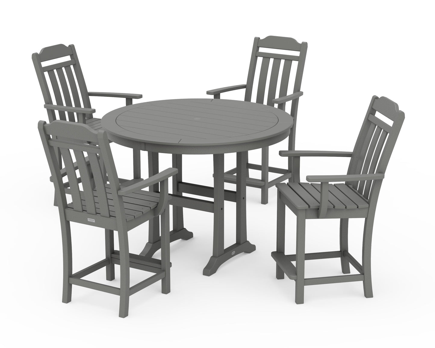 Cottage 5-Piece Round Counter Set