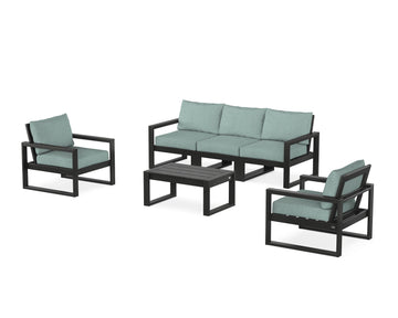 EDGE Sectional 4-Piece Deep Seating Set with Sofa
