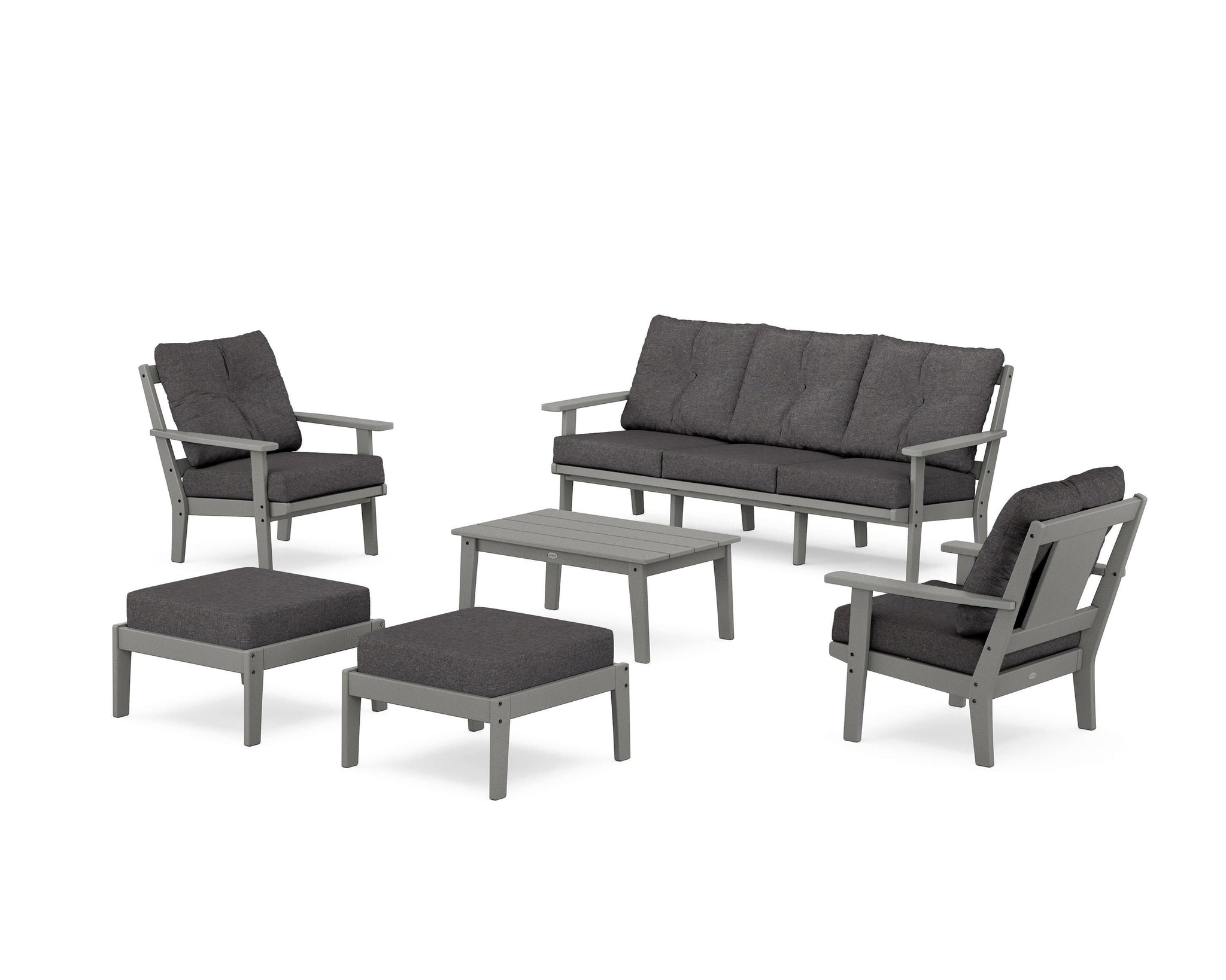 Prairie 6-Piece Lounge Sofa Set
