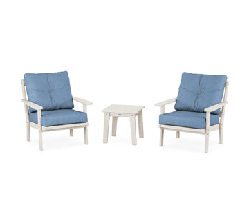 Mission 3-Piece Deep Seating Set