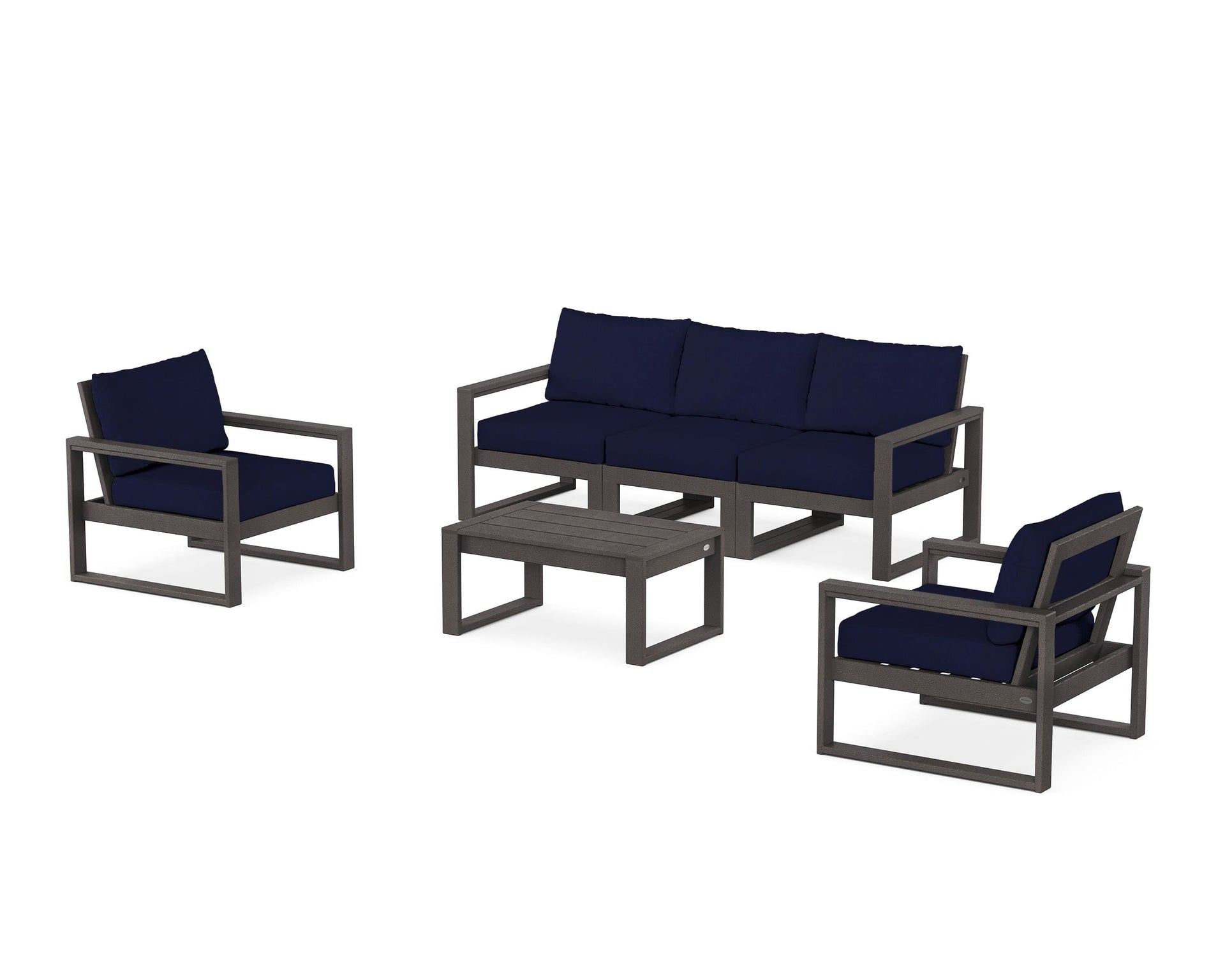 EDGE Sectional 4-Piece Deep Seating Set with Sofa