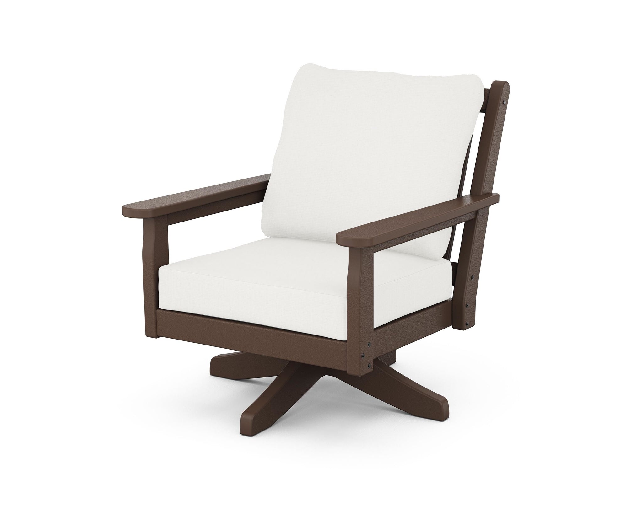 Chippendale Deep Seating Swivel Chair