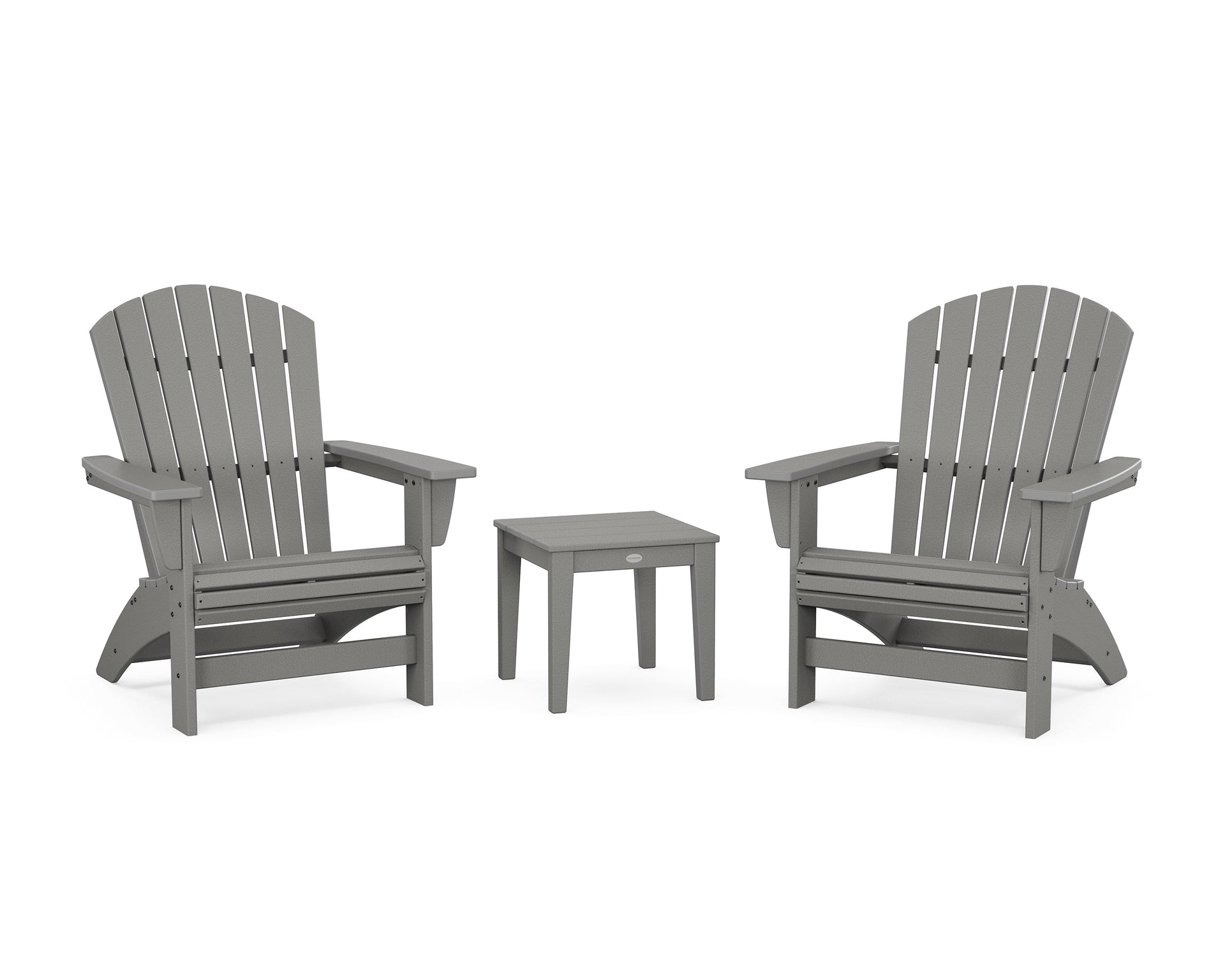 3-Piece Nautical Grand Adirondack Set