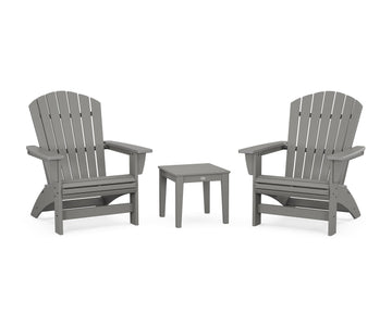 3-Piece Nautical Grand Adirondack Set