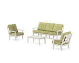 Prairie 4-Piece Deep Seating Set with Sofa