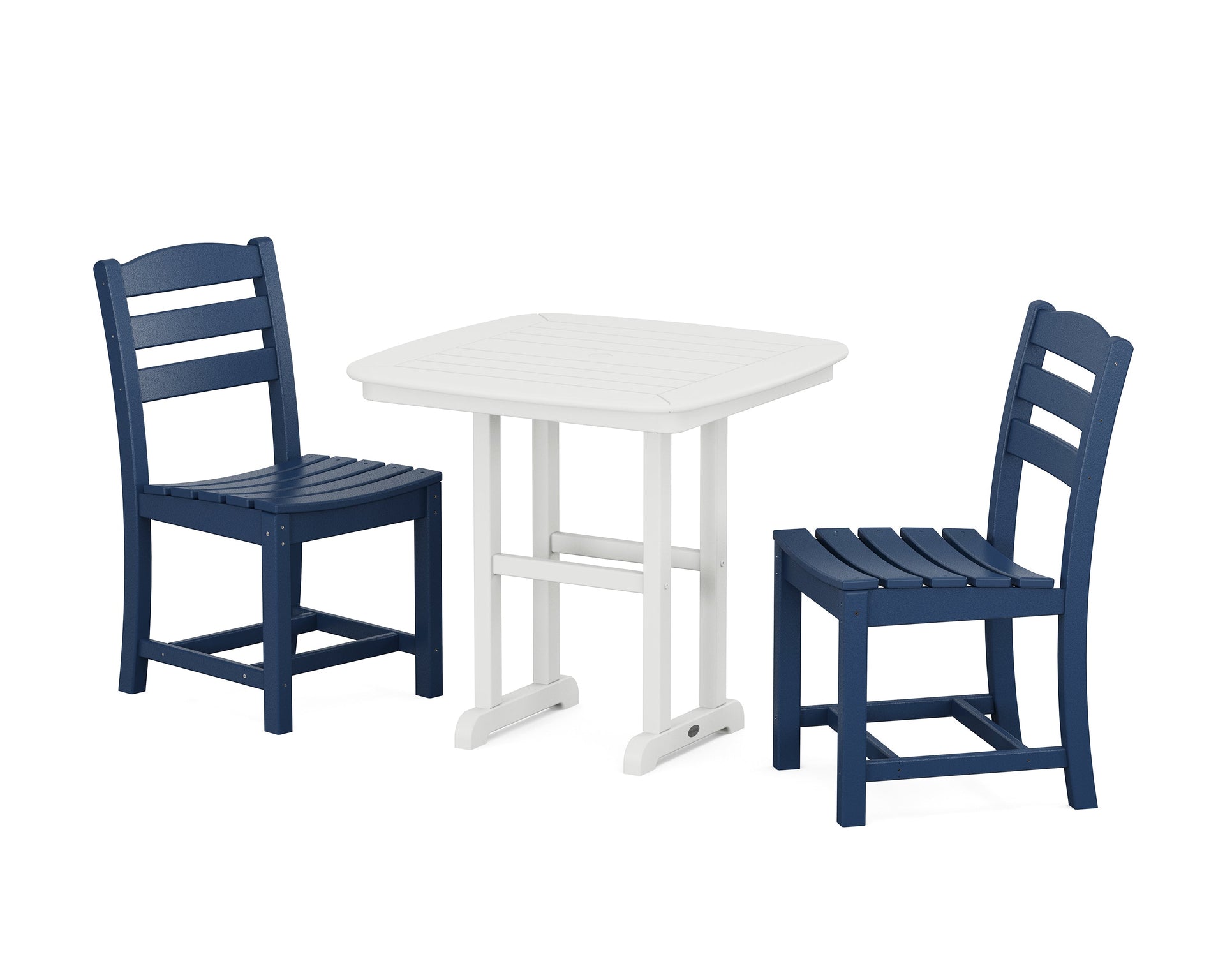 La Casa Café Side Chair 3-Piece Dining Set