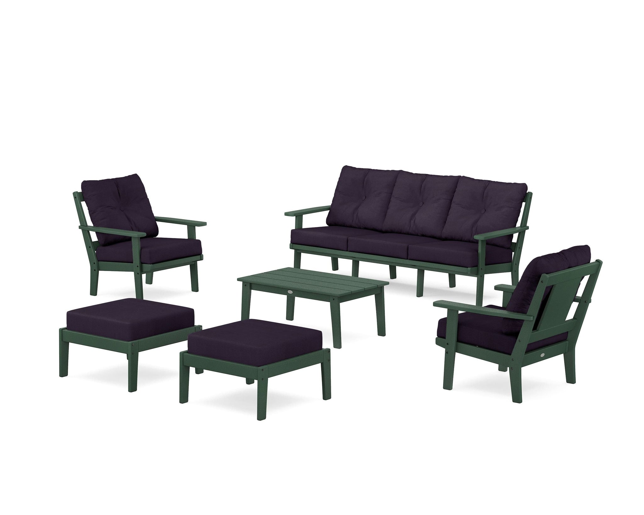 Prairie 6-Piece Lounge Sofa Set