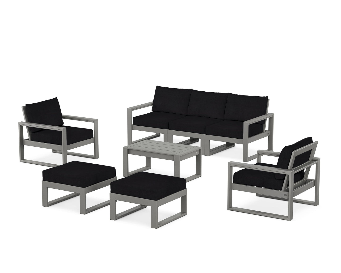 EDGE Sectional 8-Piece Lounge Sofa Set
