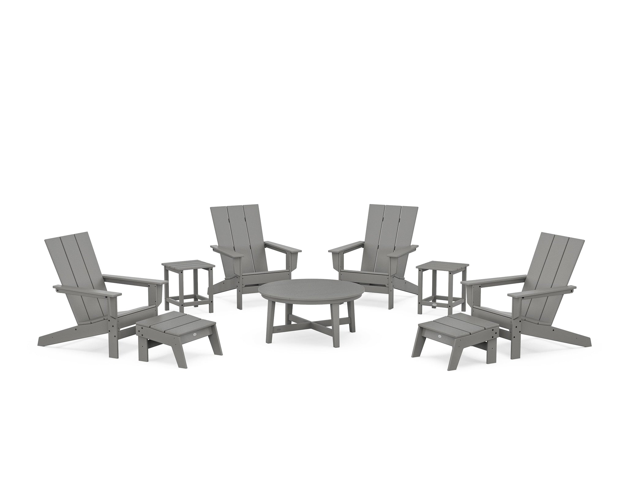 Modern Studio Adirondack 9-Piece Conversation Set