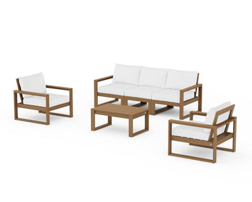EDGE Sectional 4-Piece Deep Seating Set with Sofa