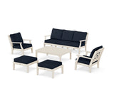 Chinoiserie 6-Piece Lounge Sofa Set