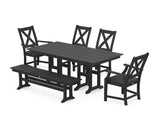 Braxton 6-Piece Farmhouse Dining Set