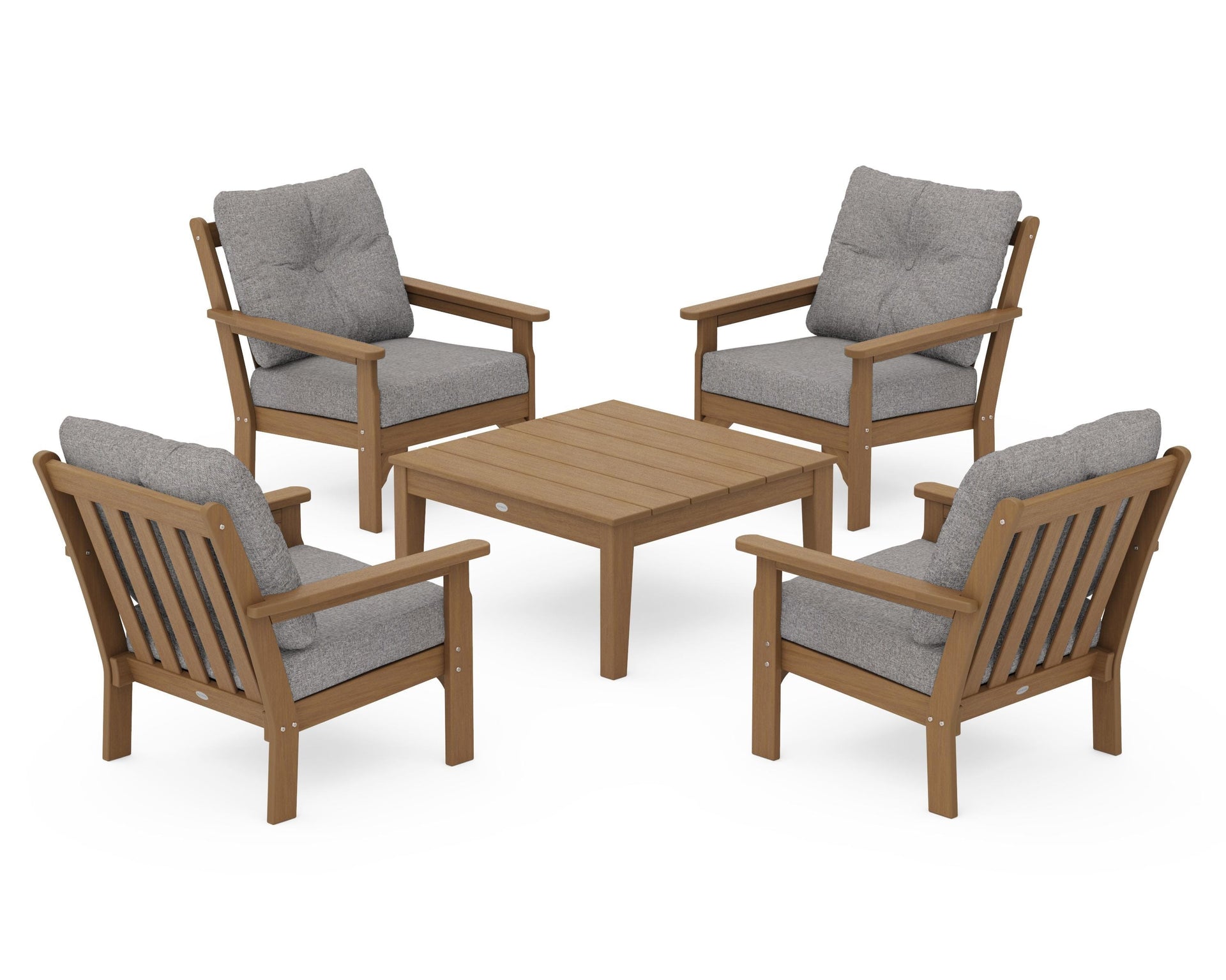 Vineyard 5-Piece Deep Seating Conversation Set