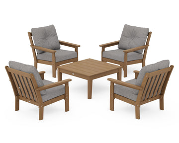 Vineyard 5-Piece Deep Seating Conversation Set