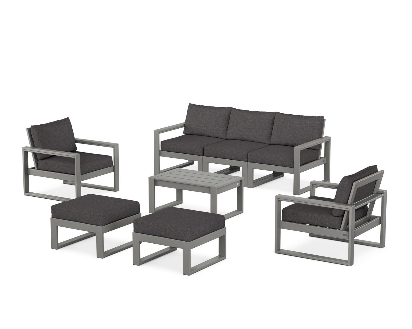 EDGE Sectional 8-Piece Lounge Sofa Set
