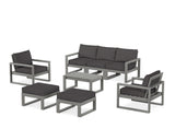 EDGE Sectional 8-Piece Lounge Sofa Set