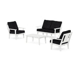 Prairie 4-Piece Deep Seating Set with Loveseat