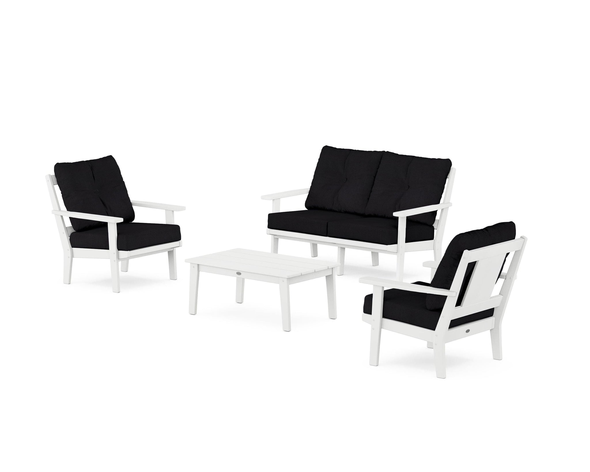Prairie 4-Piece Deep Seating Set with Loveseat