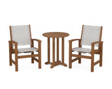 Coastal 3-Piece Round Bistro Dining Set