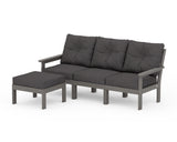 Vineyard 4-Piece Sectional with Ottoman