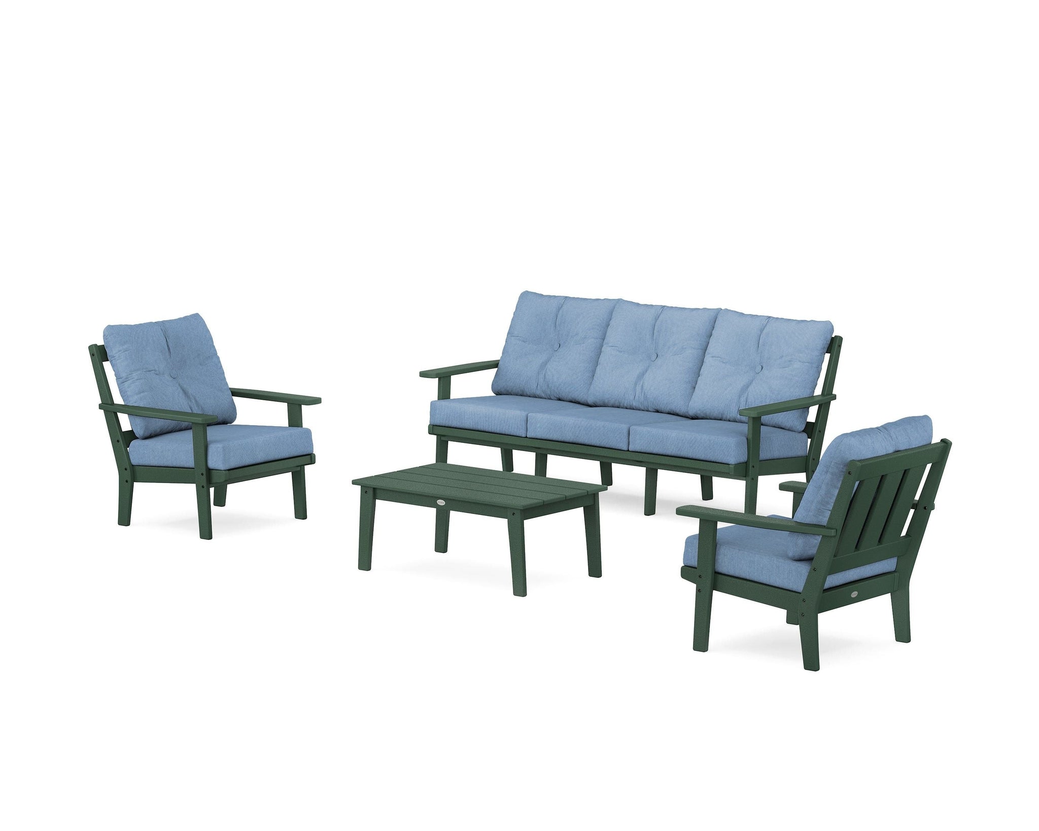 Oxford 4-Piece Deep Seating Set with Sofa