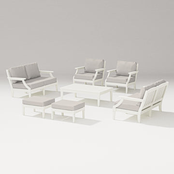 Estate 7-Piece Lounge Loveseat Set