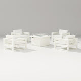 Latitude 5-Piece Lounge Fire Table Set
