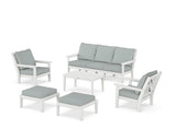 Chippendale 6-Piece Lounge Sofa Set